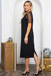 LT Collection Платье 565977 П14638-25М черный