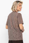 LT Collection Футболка 565981 Б14656-10М коричневый