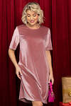 LT Collection Платье 565984 П14658-25М розовый