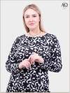 AandOstudio Платье 566167 П60016 черно-серый