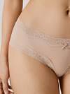 Infinity Lingerie Трусы 566464 31204122446 черный с бежевым