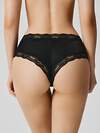 Infinity Lingerie Трусы 566464 31204122446 черный с бежевым