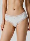 Infinity Lingerie Трусы 566464 31204122446 черный с бежевым