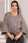 LT Collection Блуза 567139 Б14687-12М коричневый