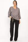 LT Collection Блуза 567139 Б14687-12М коричневый