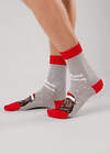 CLEVER Носки 567571 К6560Л меланж серый