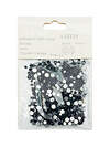Nail Art Стразы для декора ногтей, микс (6#,8#,10#,12#,16#,20#), черный, 1440 шт./уп. 567932 10054 