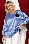 LT Collection Блуза 568311 Б14756-18М голубой