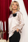 LT Collection Блуза 568313 Б14757-18М бежевый