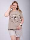Malina Пижама 568531 3170 белый/бежевый