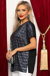 LT Collection Блуза 568803 Б14707-30М черный