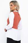 LT Collection Блуза 568811 Б14738-3М терракотовый