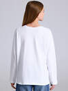 Апрель Лонгслив 568842 1ДДЛД5019001 белый