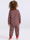 Апрель Пижама 568844 2ЯДБ4815804н красный+белые снежинки на красном / Белочка с конфеткой