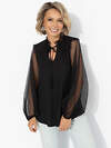 CHARUTTI Блуза 568856 12355 Черный