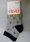 CLEVER Детские носки 91126 С405 меланж серый
