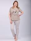 Malina Пижама 569005 3170б белый/бежевый