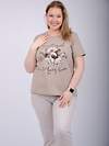 Malina Пижама 569005 3170б белый/бежевый