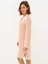 Omsa Рубашка 569165 OmD 0413D LINE Рубашка пижамная жен. (жаккард), PL Rosa Cenere (Розовый)