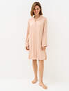 Omsa Рубашка 569165 OmD 0413D LINE Рубашка пижамная жен. (жаккард), PL Rosa Cenere (Розовый)