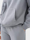 Omsa Худи 569187 OmD 2045С Худи жен. OVERSIZE утепленное, CO+PE Grigio (Серый)