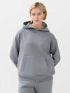 Omsa Худи 569187 OmD 2045С Худи жен. OVERSIZE утепленное, CO+PE Grigio (Серый)