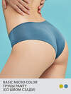 Minimi Трусы 569201 MNM MICRO 1242 Трусы Panty (со швом сзади) Jeans (Синий)