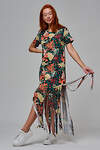 Натали Платье 569434 7480 листья на зеленом