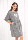 CLEVER Платье 569452 LDR26-1210/2 меланж т.серый/белый