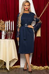 LT Collection Платье 569615 П14783-18М синий