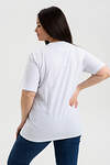 Натали Футболка 569698 8540 белый+вась