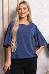 LT Collection Блуза 569782 Б14844-8М синий