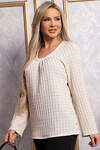 LT Collection Блуза 569784 Б14847-4М бежевый