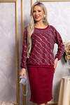 LT Collection Костюм 569787 К14835-10М бордовый