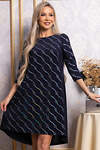 LT Collection Платье 569789 П14826-10М темно-синий