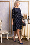 LT Collection Платье 569789 П14826-10М темно-синий