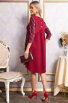 LT Collection Платье 569790 П14827-10М бордовый