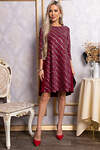 LT Collection Платье 569790 П14827-10М бордовый