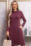 LT Collection Платье 569791 П14837-10М бордовый