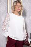 LT Collection Блуза 569802 Б14791-31М белый