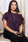 LT Collection Блуза 569804 Б14730-35М фиолетовый