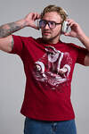 Натали Футболка 569811 8581 бордо+диско дедМ