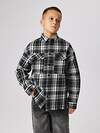 Acoola Куртка 569924 20110280215 черно-белая клетка