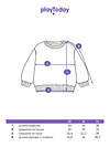 PLAYTODAY Толстовка 570096 32543004 разноцветный