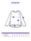 PLAYTODAY Джемпер 570250 32521461 молочный