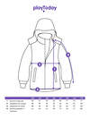 PLAYTODAY Куртка 570255 32521037 разноцветный
