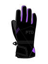 PLAYTODAY Перчатки 570280 32521047 черный,сиреневый