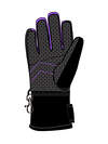 PLAYTODAY Перчатки 570280 32521047 черный,сиреневый