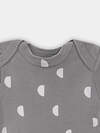 MARK FORMELLE Боди детское 570331 13015-2 тигрята на пудре +дольки на сером