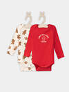 MARK FORMELLE Боди детское 570338 13018-2 огненный красный +печеньки на сл.масле